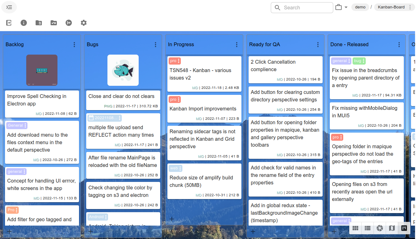 Kanban perspective